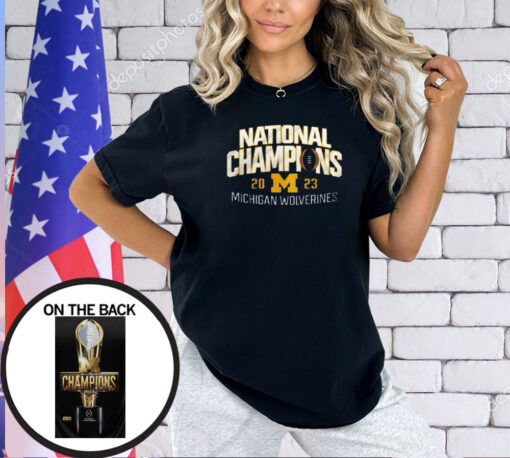 Michigan Football 2024 National Champions Limited T-Shirt