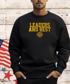 Michigan Football NATIONAL CHAMPS LEADERS AND BEST 2023 T-Shirt