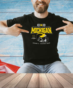 Michigan Wolvines 2024 CFP National Championship T-shirt
