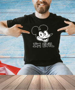 Mickey Mouse I’m evil T-shirt