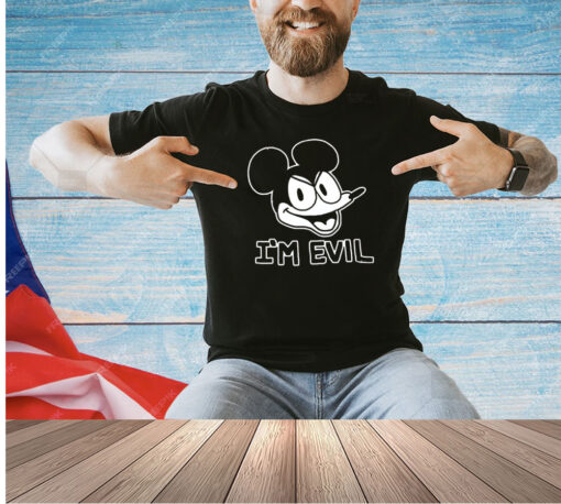 Mickey Mouse I’m evil T-shirt