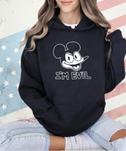 Mickey Mouse I’m evil T-shirt