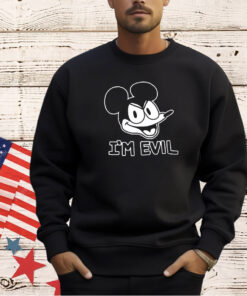 Mickey Mouse I’m evil T-shirt