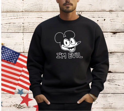 Mickey Mouse I’m evil T-shirt