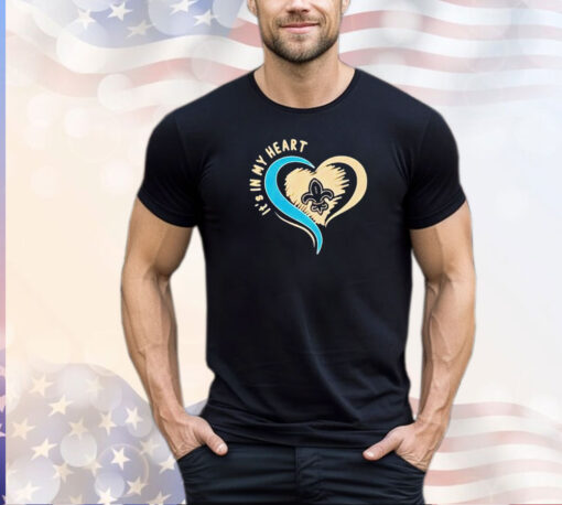 New Orleans Saints it’s in my heart shirt