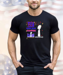 New York Giants Super Bowl Champions LVIII Las Vegas 2024 shirt