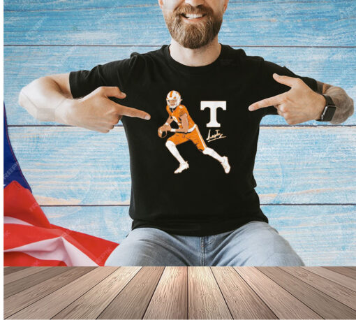 Nico Iamaleava Tennessee Longhorns football superstar pose T-shirt