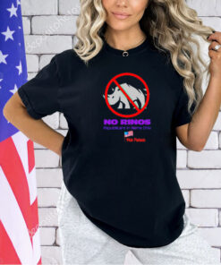 No rinos republicans in name only vote patriots T-shirt