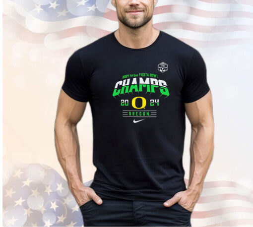 Oregon Ducks 2024 Vrbo Fiesta Bowl Champions shirt