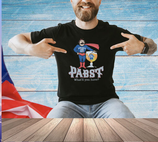 Pabst Cool Blue What’ll You Have T-Shirt