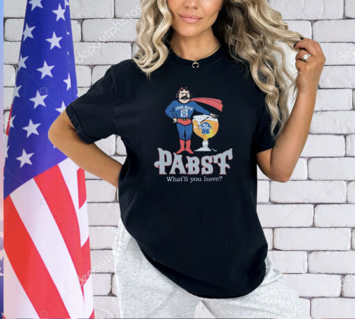 Pabst Cool Blue What’ll You Have T-Shirt