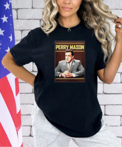 Perry Mason Tv series 1957 poster vintage T-shirt