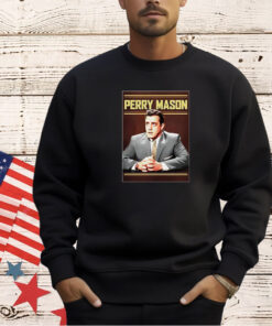 Perry Mason Tv series 1957 poster vintage T-shirt