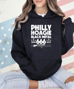 Philly hoagie black ck met 666 metal T-shirt