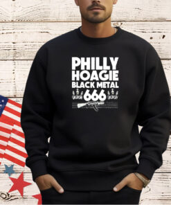 Philly hoagie black ck met 666 metal T-shirt