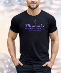 Phoenix basketball engineered to the exact specifications of the Phoenix mercury shirt