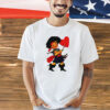 Pirate Valentine baby T-shirt