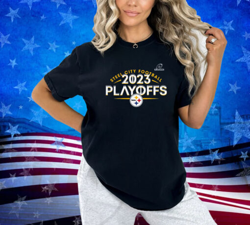 Pittsburgh Steelers Fanatics Branded 2023 Nfl Playoffs Ready Tee Shirt