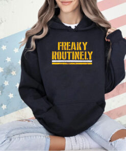 Pittsburgh Steelers football freaky routinely T-shirt