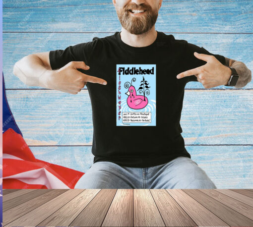 Poster Fiddlehead April 19, 20 and 21 2024 In American shirt