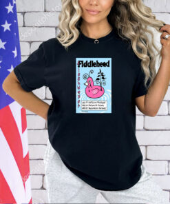 Poster Fiddlehead April 19, 20 and 21 2024 In American shirt