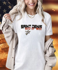 President Macron Saint Denis God Of War T-Shirt