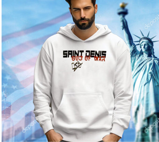 President Macron Saint Denis God Of War T-Shirt