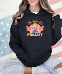 Princess Peach Toadstool Oh everything is peachy T-shirt