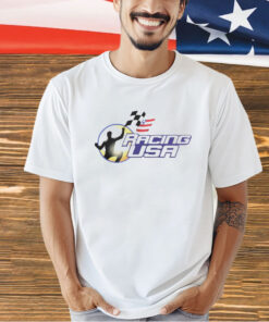 Racingusa Logo Brand T-shirt