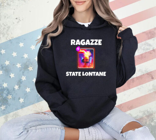 Ragazze State lontane T-shirt