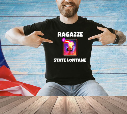 Ragazze State lontane T-shirt