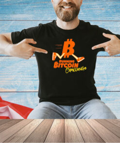 Running bitcoin challenge T-shirt