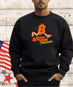 Running bitcoin challenge T-shirt