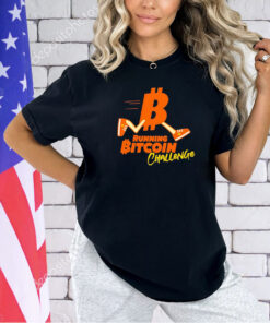 Running bitcoin challenge T-shirt