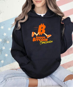 Running bitcoin challenge T-shirt