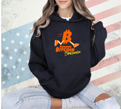 Running bitcoin challenge T-shirt