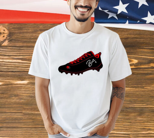 San Francisco 49Ers Brandon Aiyuk Ladybug shoe T-shirt