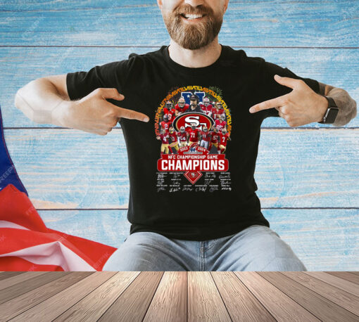 San Francisco 49ers 2023 2024 Nfc Championship Game Champions Shirt