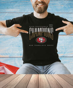 San Francisco 49ers 2023 Nfc Champions Not Done Yet Big Tall T-Shirt
