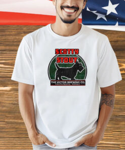 Scotty Stout The Victor Brewing Co Greensburg Pa T-shirt