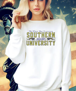 Southern University Jaguars no place but Louisiana T-shirt