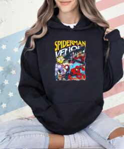 Spiderman VS Venom comic T-shirt