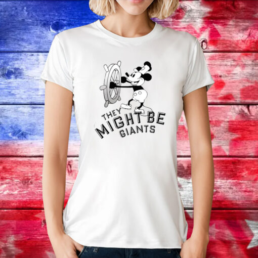 Steamboat Willie They Might Be Giants Mickey Mouse Tee Shirts