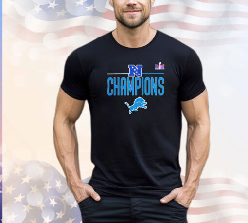 Super Bowl LVIII Detroit Lions 2023 NFC Champions shirt