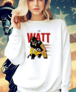 T.J. Watt heavyweight cartoon T-shirt