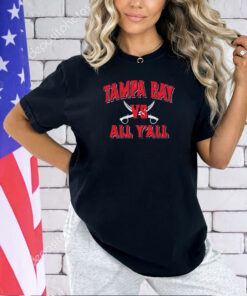 Tampa Bay Buccaneers vs all y’all T-shirt