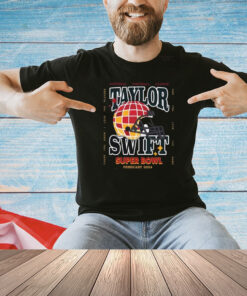 Taylor Super Bowl 2024 Chiefs T-Shirt