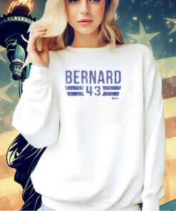 Terrel Bernard Buffalo Font T-shirt