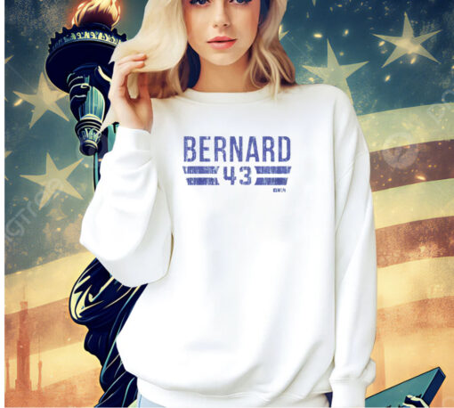 Terrel Bernard Buffalo Font T-shirt