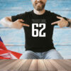 Thank You 62 Philadelphia Eagles Jason Kelce T-shirt